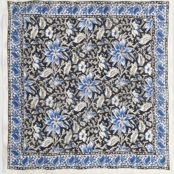 New Withour Tags Madewell Organic Cotton Burnished Umber Bandana - Picture 2 of 3